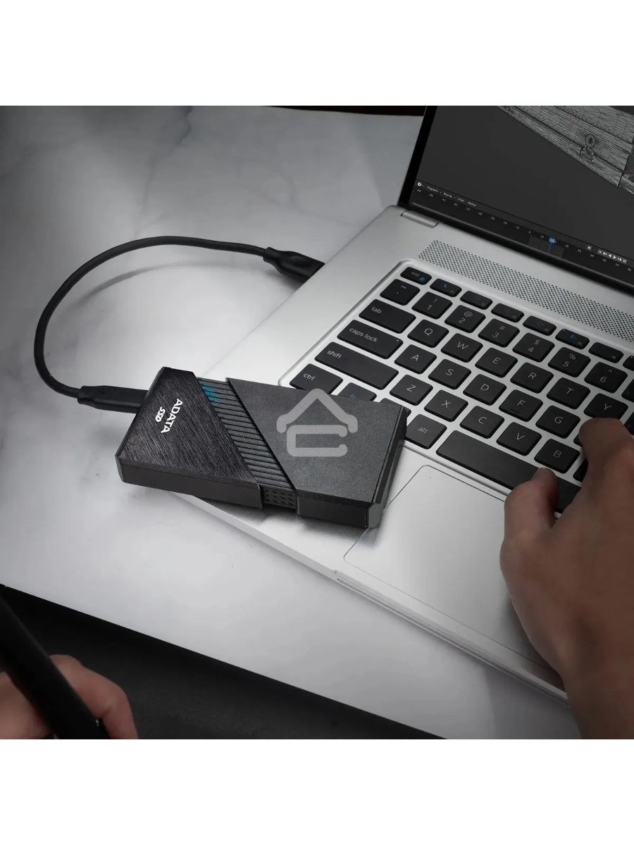 Накопитель SSD ADATA USB-C 1TB EXT. BLACK SE920-1TCBK