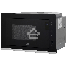 Микроволновая печь встраиваемая Beko BMGB 25333 X черный, 25 л, 900 Вт, переключатели - поворотный механизм/сенсор