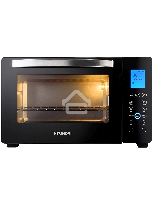 Мини-печь Hyundai MIO-HY096 28л. 1600Вт черный