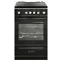 Плита электрическая De Luxe 506004.13ЭС-001 черный, конфорок 4 шт, духовка 60 л, 50 см x 87 см x 60 см