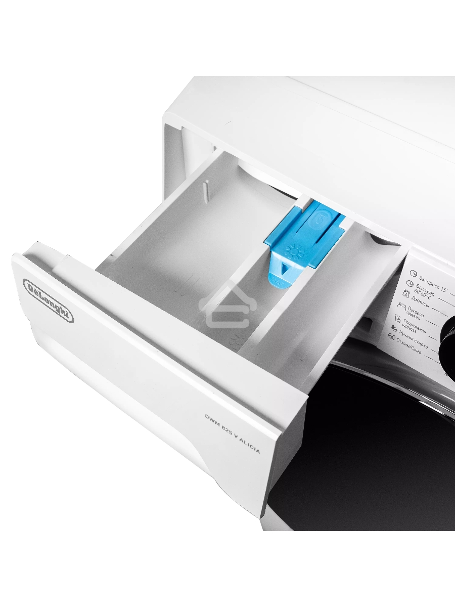 Стиральная машина DeLonghi DWM 825 V ALICIA белый, загрузка фронтальная 8 кг, 1200 об/мин., класс: А+++