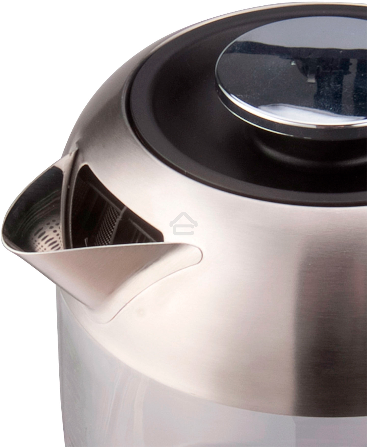 Чайник электрический Hyundai HYK-G4034 1.8л. 2200Вт черный/прозрачный (корпус: стекло)