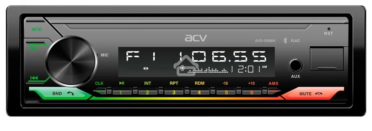 Автомагнитола ACV AVS-928BM 1DIN 4x50Вт