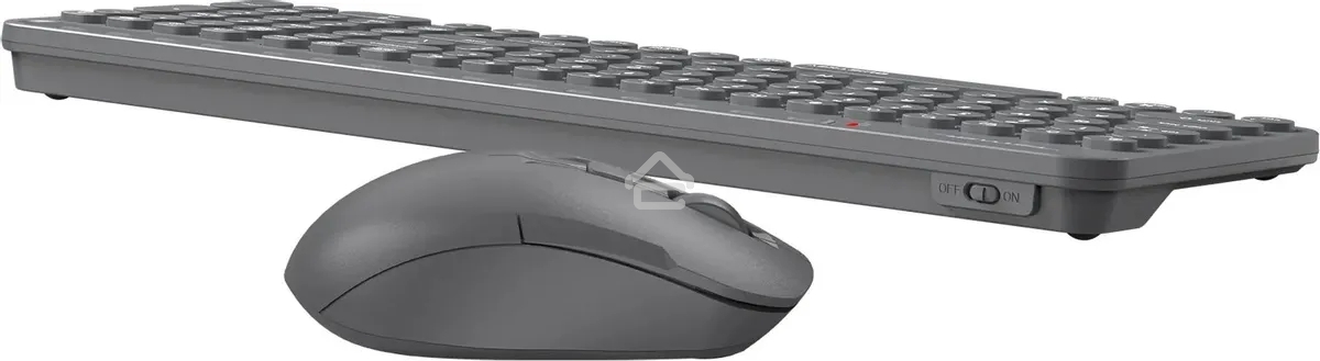 Клавиатура + мышь A4Tech Fstyler FG3300 Air2 клав:серый мышь:серый USB беспроводная slim Multimedia