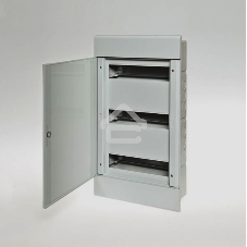 Щит распределительный встраиваемый на 36 модулей с дверцей белый IP40 (ЩРв-П-36) 547х299х103мм 68136