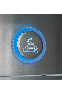 Холодильник LEX LCD505WOrID белый/оранжевый трехкамерный 321/144л морозилка снизу, No Frost, Side by Side