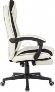 Кресло руководителя Бюрократ CH-824MSG-BF слоновая кость, эко.кожа/ткань, пластик