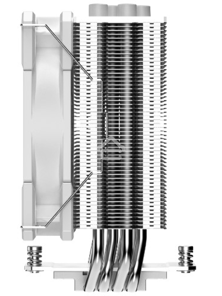 Кулер ID-COOLING SE-224-XTS белый 120мм алюминий+медь 1500rpm 29db 4-pin 220W 151мм