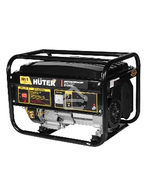 Электрогенератор бензиновый Huter DY4000L, 3.3 кВт, 68 дБ, 40.3 кг