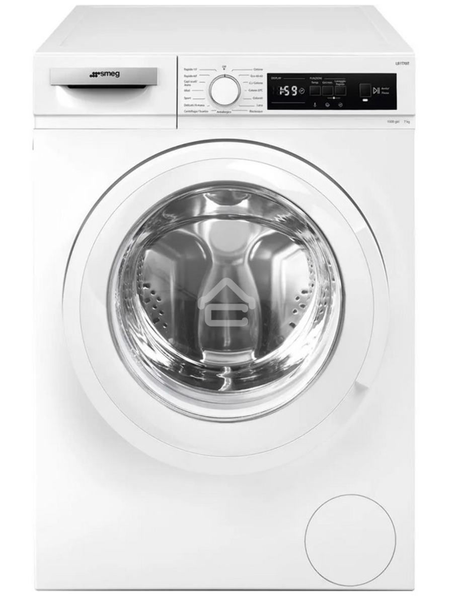Стиральная машина SMEG LBW70IT белый, загрузка фронтальная 7 кг, 1000 об/мин, класс D