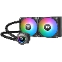 Система водяного охлаждения Thermaltake TH240 V2 ARGB Soc-AM5/AM4/1151/1200/1700 черный 4-pin 25.8dB Al+Cu Ret (CL-W361-PL12SW-A)