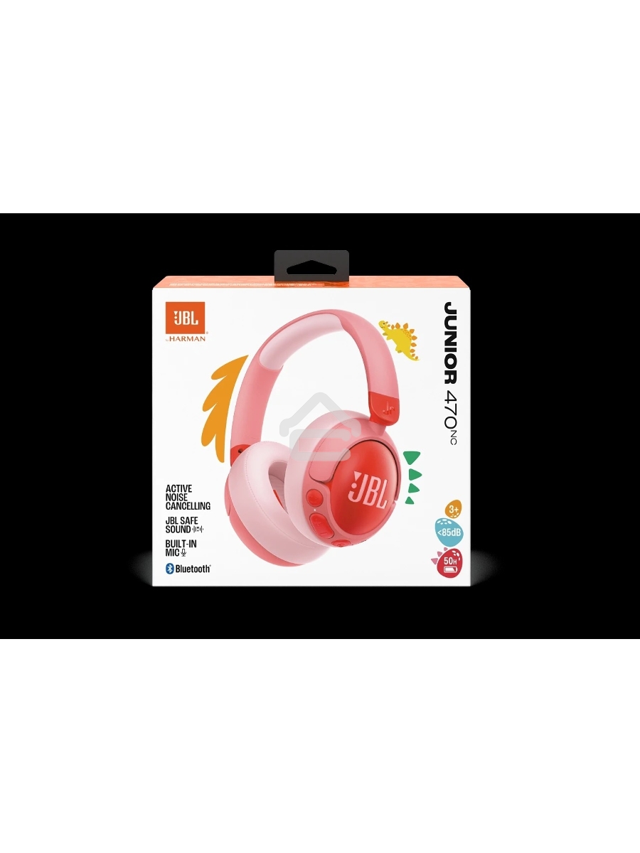 Наушники беспроводные детские JBL JR470NC розовый