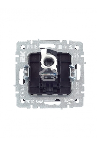 Розетка компьютерная IEK BRITE РК10-БрМ RJ45 кат.5E маренго