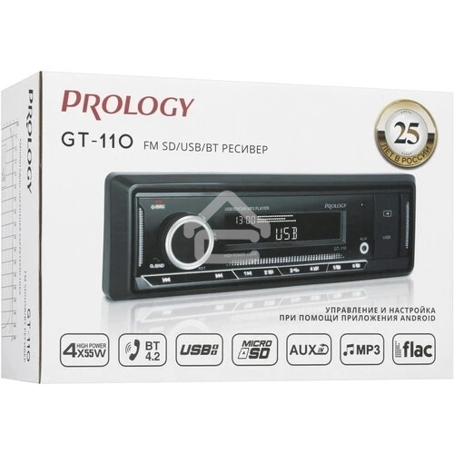 Автомагнитола Prology GT-110 1DIN 4x55Вт