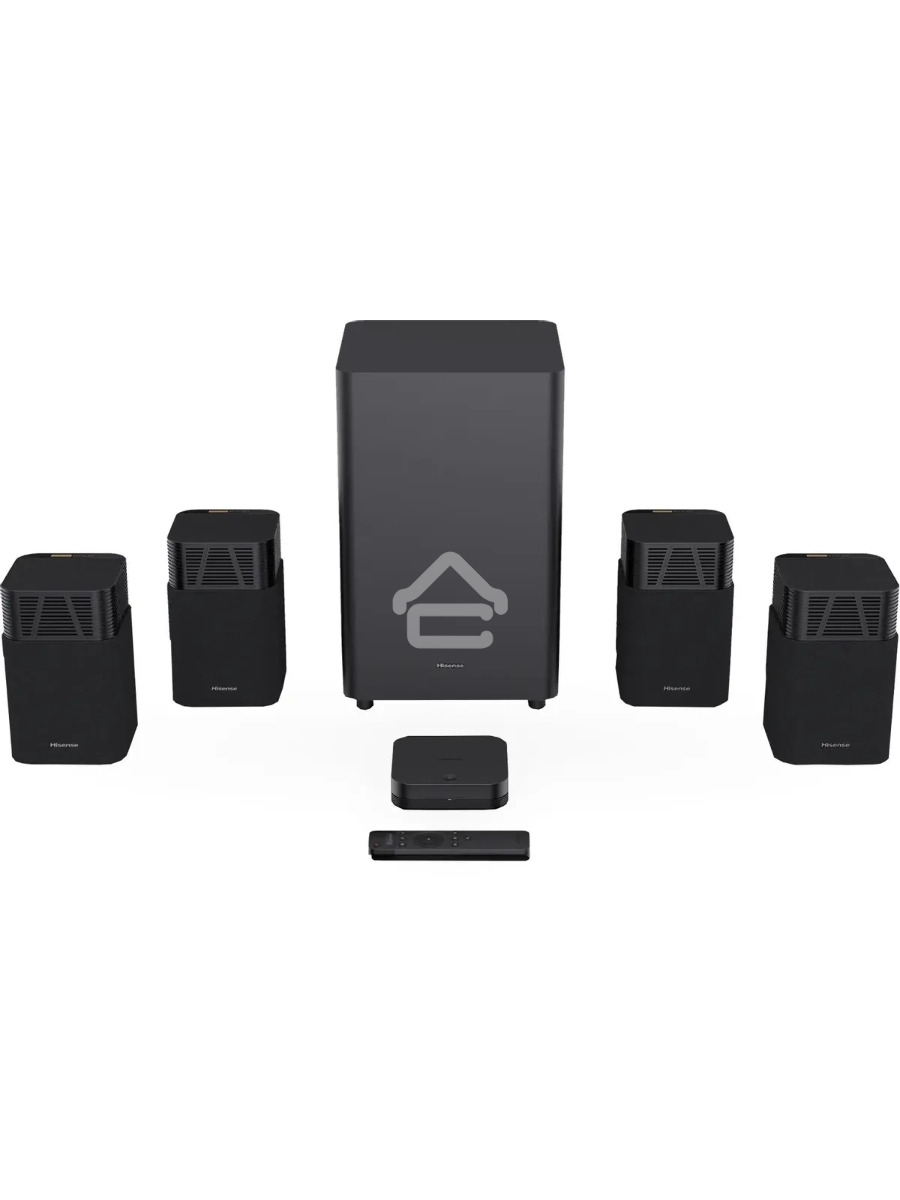 Саундбар Hisense HT SATURN 4.1.2 720Вт+240Вт черный