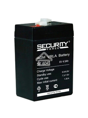 Батарея Delta Security Force SF 6045 (6V 4.5Ah)