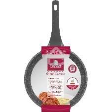 Сковорода Rondell Granit Carrara RDA-1846, 28см, без крышки, серый