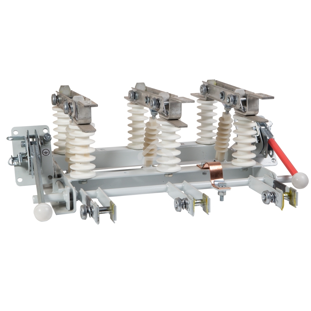 Разъединитель РВЗ-10/630-III в комплекте с приводами и вилками