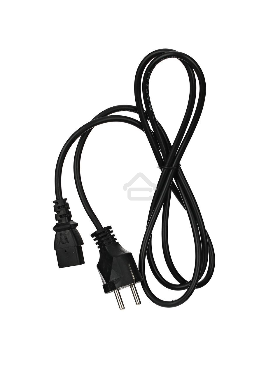 Кабель компьютер - розетка 220V (EURO) 1.8м, 3G 0,75мм медь, Telecom