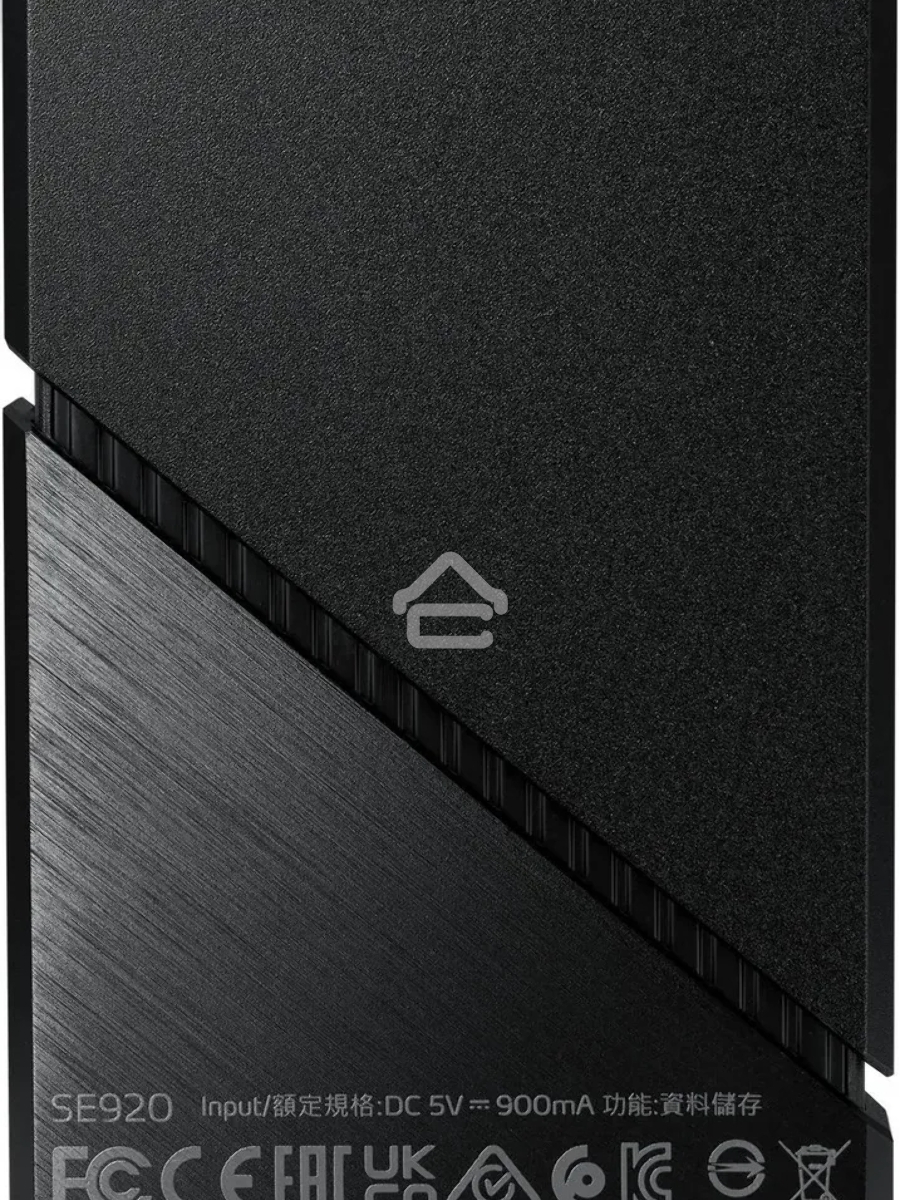 Накопитель SSD ADATA USB-C 1TB EXT. BLACK SE920-1TCBK