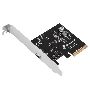 Контроллер Silverstone G56ECU060000010 SuperSpeed USB 20Gbps / USB-C 3.2 Gen 2x2 PCIe expansion card