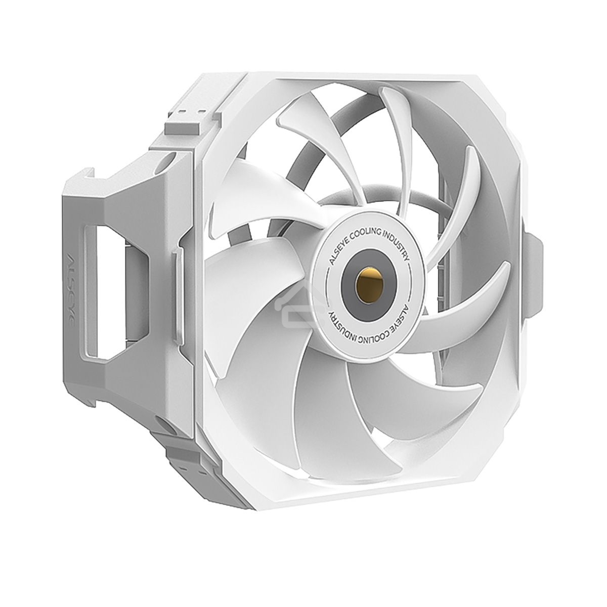 Кулер для процессора Alseye i600-W белый, 120 мм, алюминий/медь, 2300 об/мин, 37.8 дБ, 4 pin, 265 Вт, 160 мм