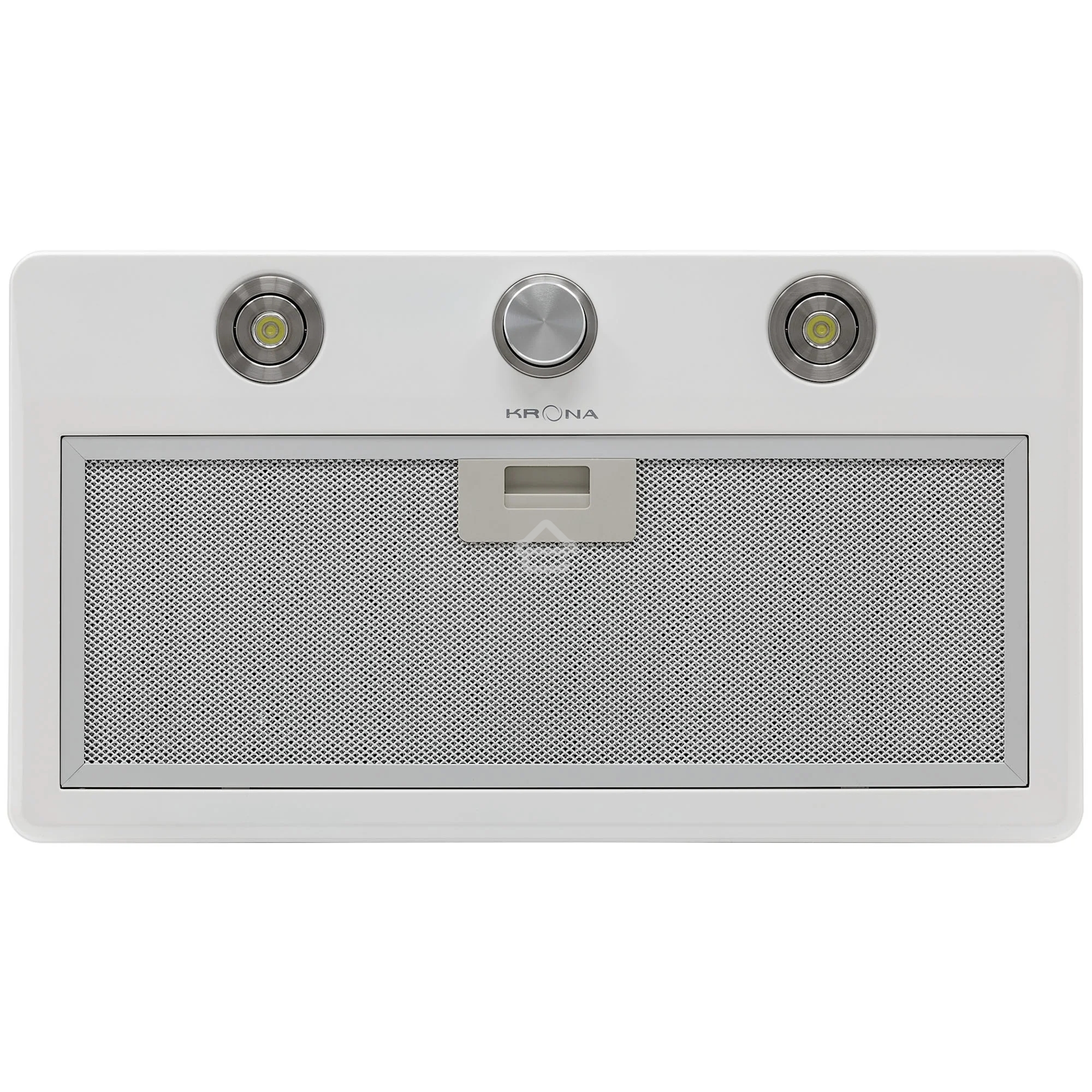 Вытяжка встраиваемая KRONA Sven 600 one knob белый, 60 см, 1000 куб. м/ч, 53 дБ