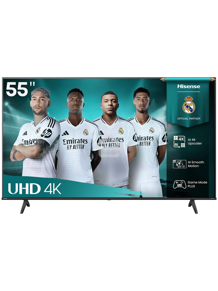 Телевизор Hisense 55'' 55A6Q Ultra HD Smart Black 2025