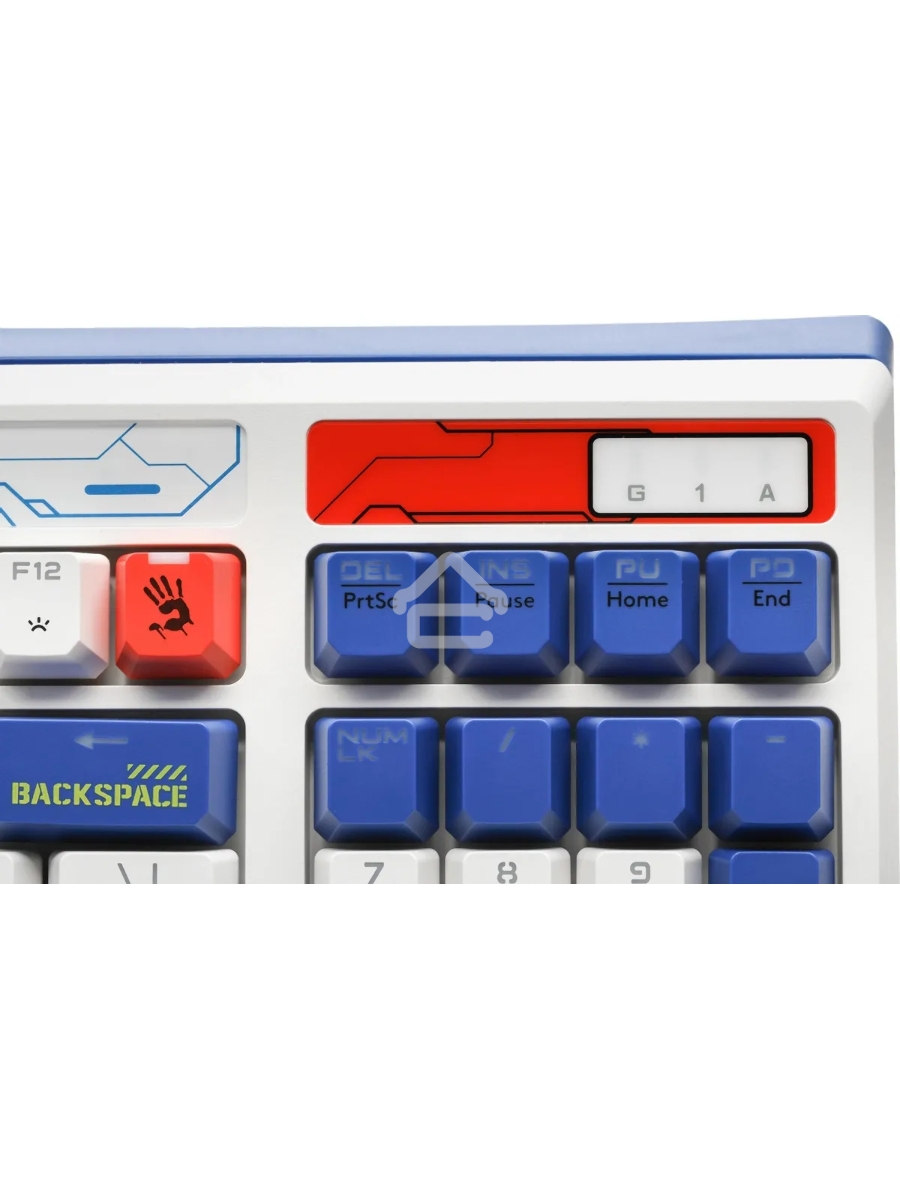 Клавиатура A4Tech Bloody B950 проводная USB синий/белый