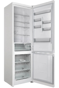 Холодильник Hotpoint HT 6200 W белый двухкамерный 240/83л морозилка снизу, No Frost