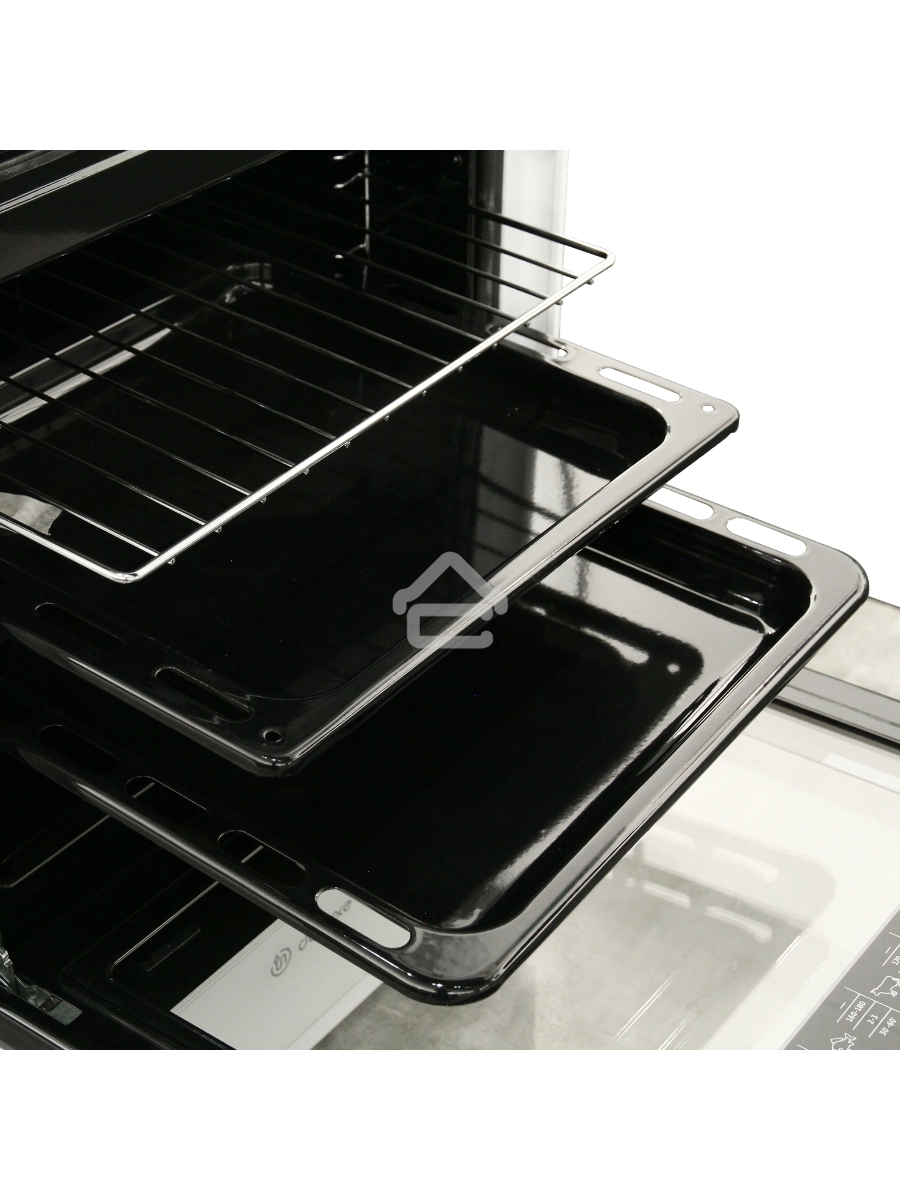 Плита электрическая De Luxe 506004.13ЭС-001 черный, конфорок 4 шт, духовка 60 л, 50 см x 87 см x 60 см