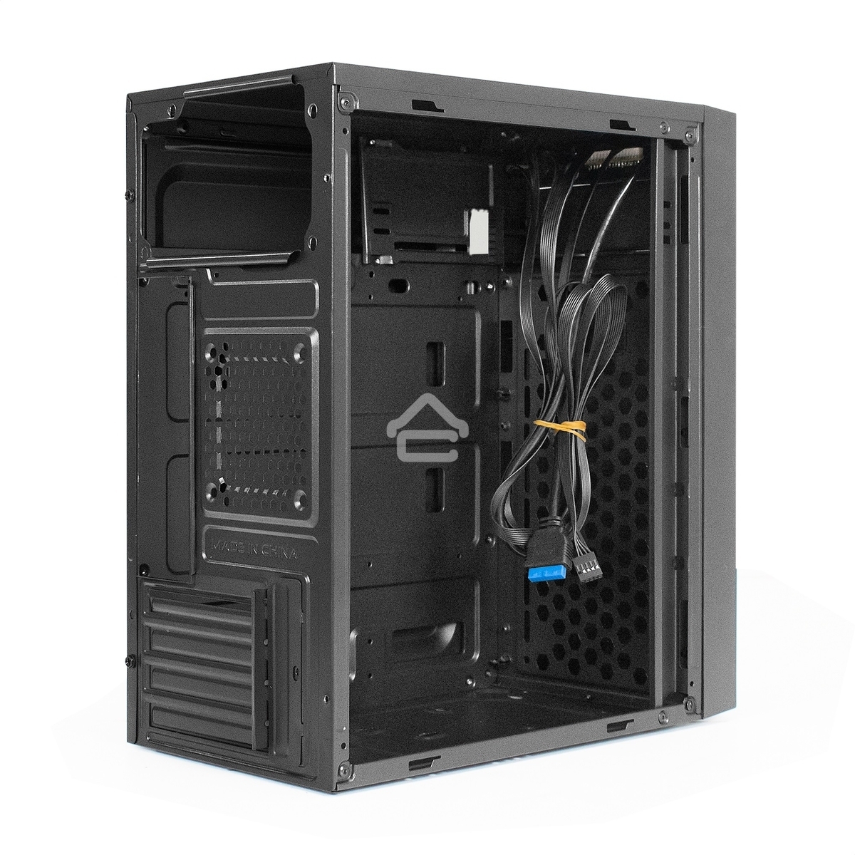 Компьютерный корпус Minitower ExeGate BAA-113U-AAA450 (mATX, БП AAA450 с вент. 8см, 2хUSB+1хUSB 3.0, аудио, черный)