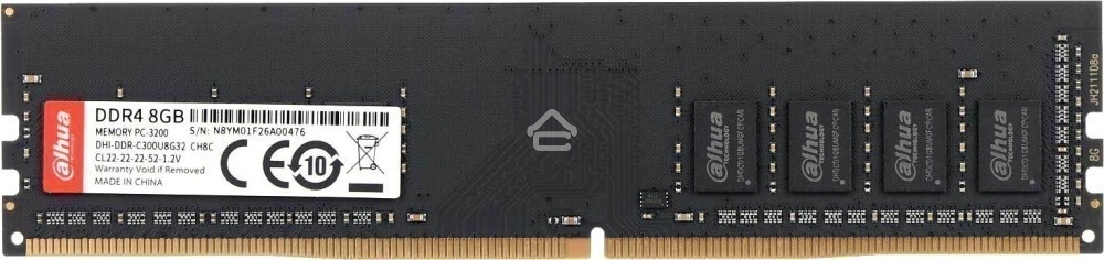 Оперативная память Dahua, DDR4, 8GB (1x8GB), 3200 MHz, CL22, DIMM