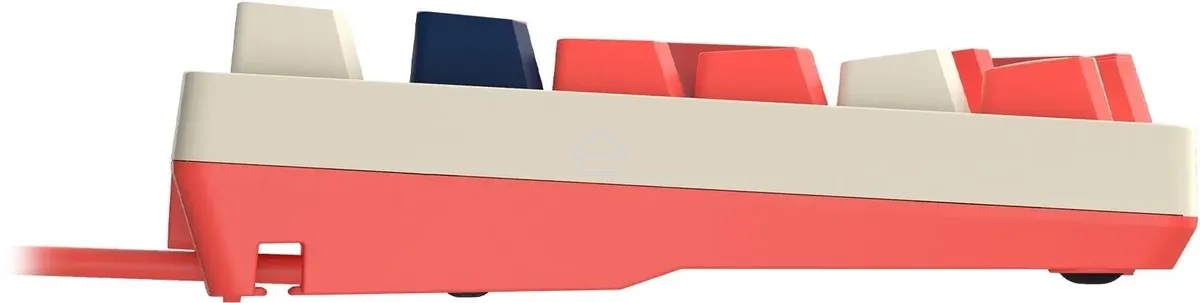 Клавиатура проводная A4Tech Bloody AT98 Proxy Boom USB бежевый/красный