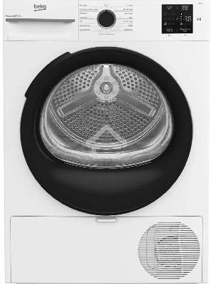 Сушильная машина Beko BM3T37220 белый, 7 кг, сушка - тепловой насос, программ - 15, 59.8 x 84.6 x 54.5 см