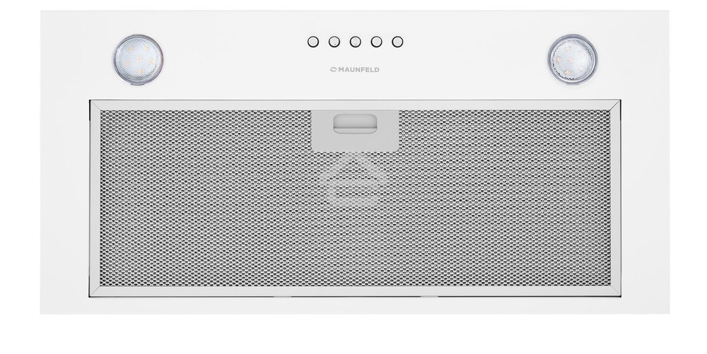 Вытяжка встраиваемая Maunfeld Crosby Singl 60 белый, 60 см, 850 куб. м/ч, 48 дБ