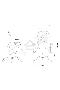 Кресло игровое Бюрократ VIKING 7 KNIGHT BL FABRIC синий текстиль/эко.кожа крестовина металл/пластик
