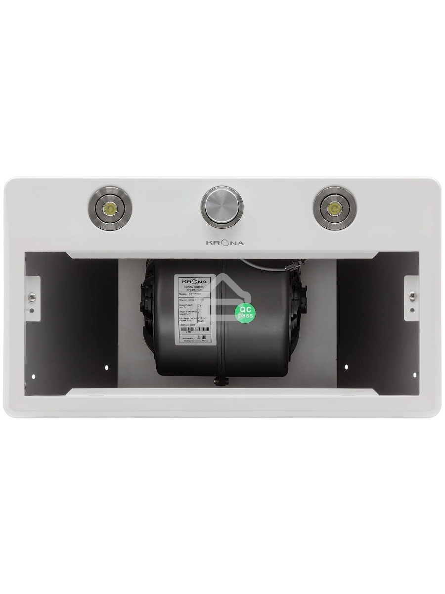 Вытяжка Krona SVEN 600 white one knob
