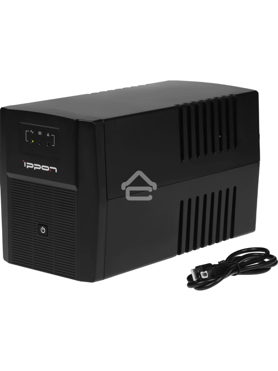 Источник бесперебойного питания Ippon Back Basic 1500 Euro 900Вт 1500ВА черный
