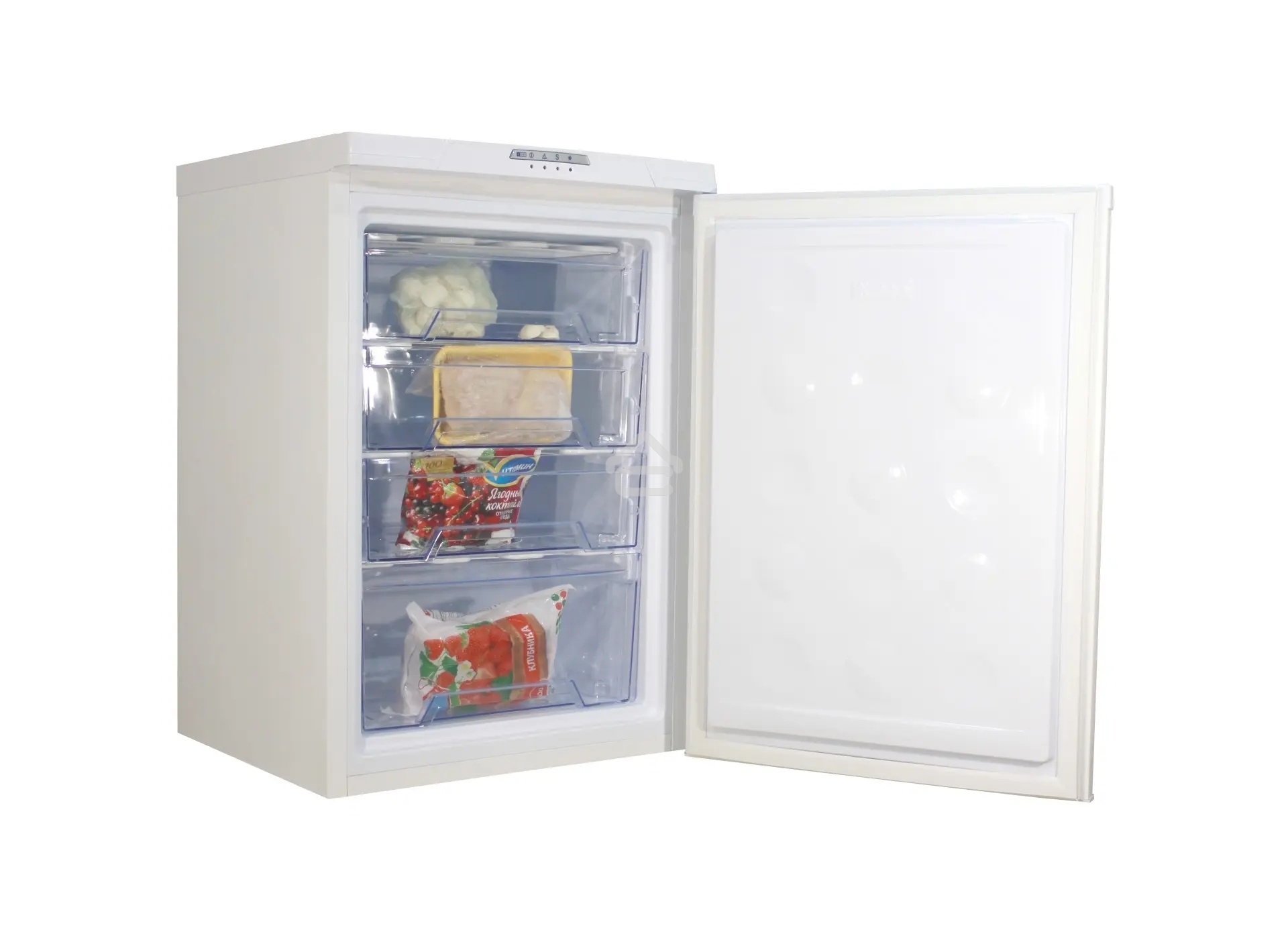 Морозильная камера DON R-103 MI, металлик искристый, 110л, 4 ящика