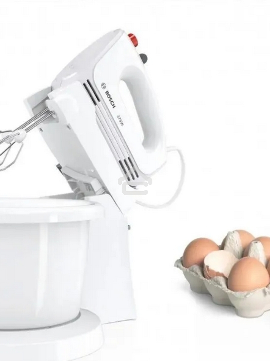 Миксер ручной Bosch MFQ2600W 375Вт, белый