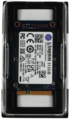 Накопитель SSD Kingston KC600, 512GB, mSATA, R/W 550/520
