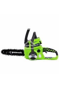 Цепная пила GreenWorks G-24 G24CS25K2, 24V, 25см, c 1хАКБ 2 А.ч и ЗУ