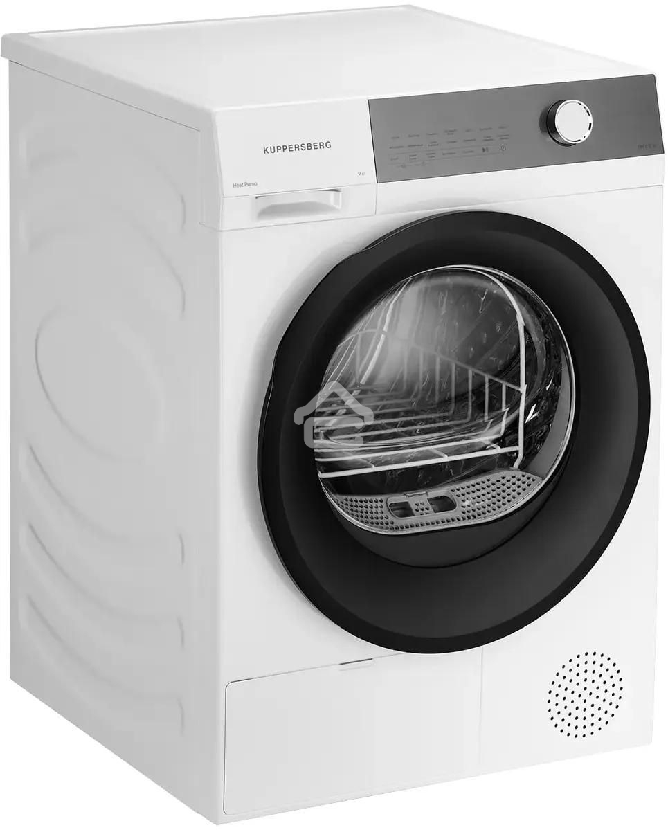 Сушильная машина Kuppersberg DM 610 W белый, 9 кг, сушка - тепловой насос, программ - 14, 59.5 x 85 x 68.5 см
