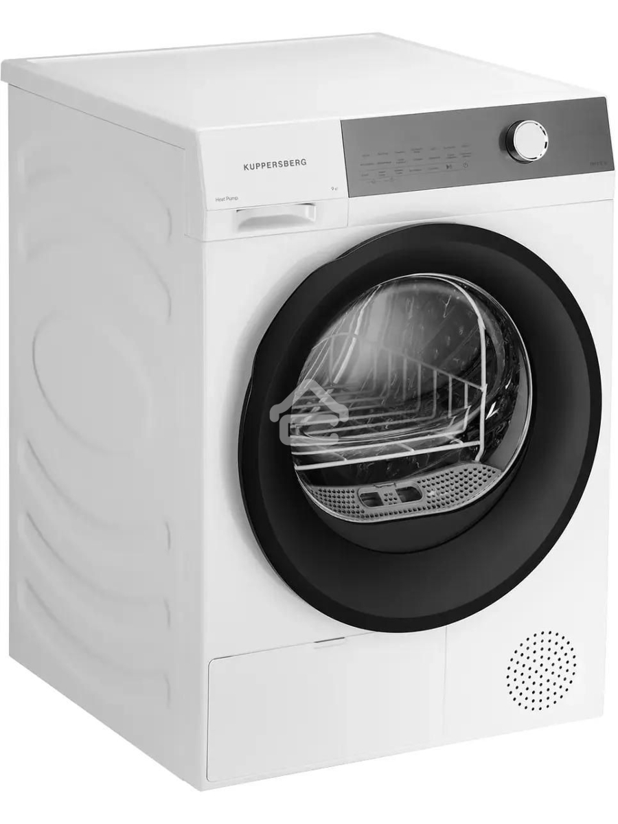 Сушильная машина Kuppersberg DM 610 W белый, 9 кг, сушка - тепловой насос, программ - 14, 59.5 x 85 x 68.5 см