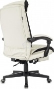 Кресло руководителя Бюрократ CH-824MSG-BF слоновая кость, эко.кожа/ткань, пластик