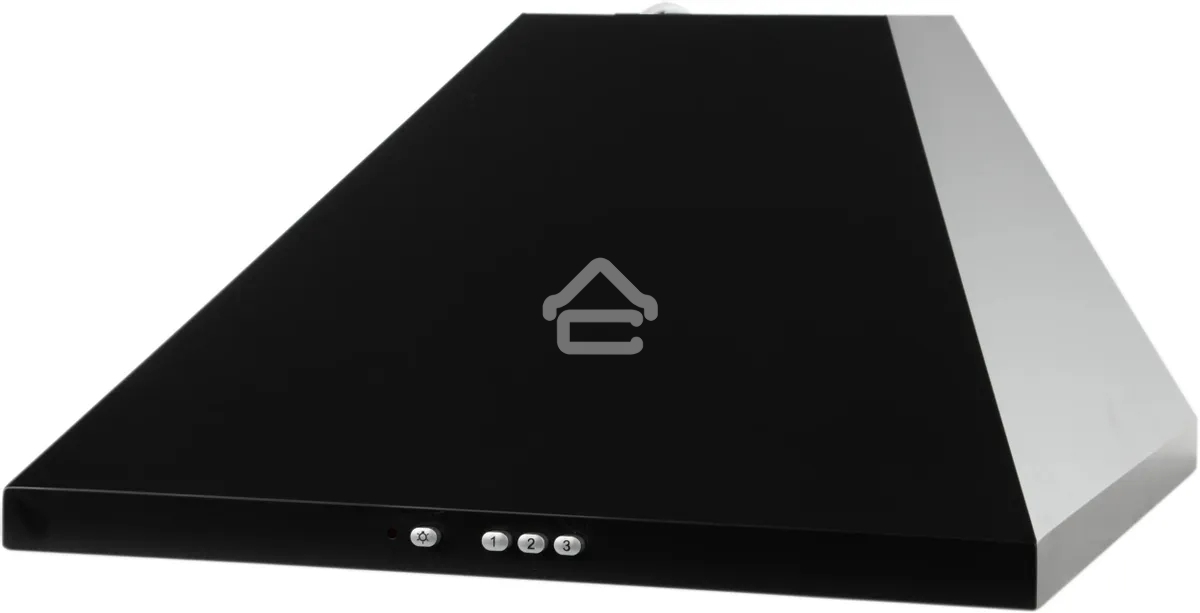 Вытяжка каминная Elikor Вента 50П-430-К3Д черный, 50 см, 430 куб. м/ч, 60 дБ