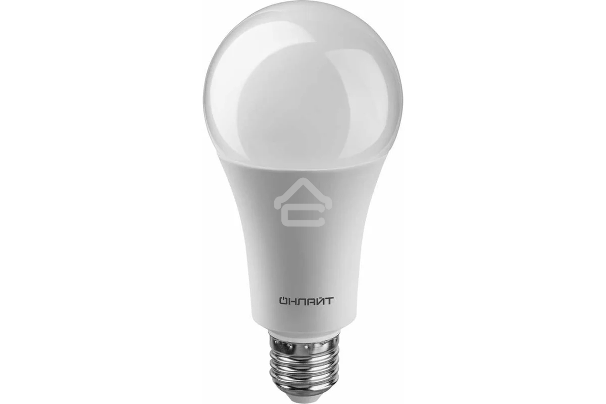 Лампа светодиодная ОНЛАЙТ 61972 OLL-A70-30-230-6.5K-E27