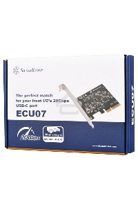 Контроллер Silverstone G56ECU070000010 SuperSpeed USB 20Gbps / internal USB-C Key-A 3.2 Gen 2x2 PCIe expansion card