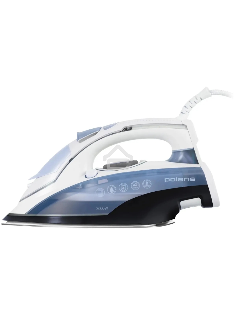 Утюг Polaris PIR 3074 SG AA 3m Белый/голубой 3000 Вт